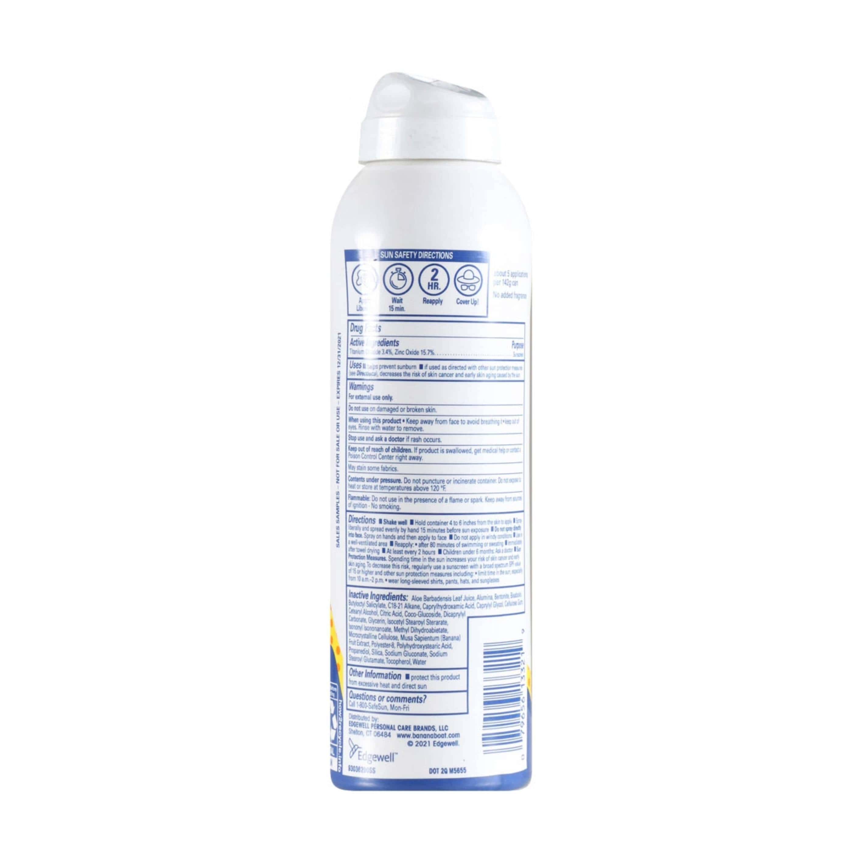 Banana Boat - Kids 100% Mineral Sunscreen Spray SPF 50 - 5 Oz - 12 Pack - Image 3