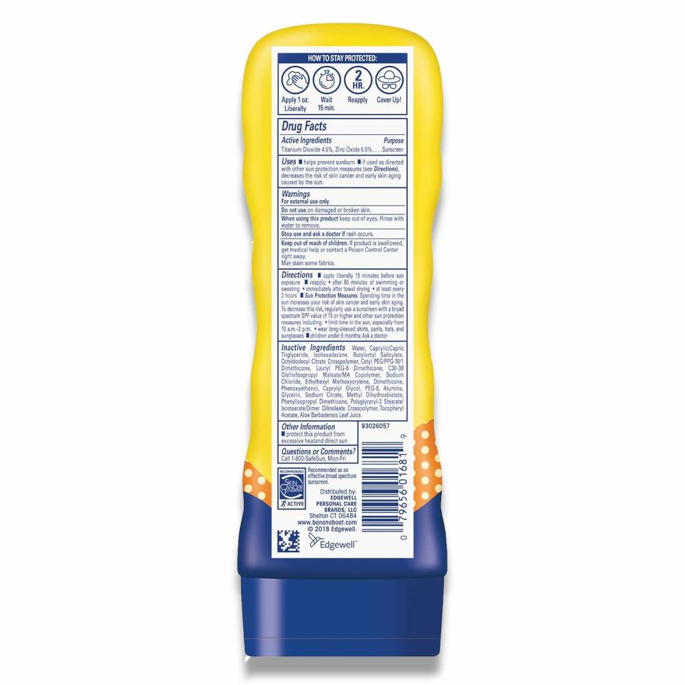 Banana Boat - Kid's Sport Lotion SPF 50+ 6 oz - 12 Pack - Image 3