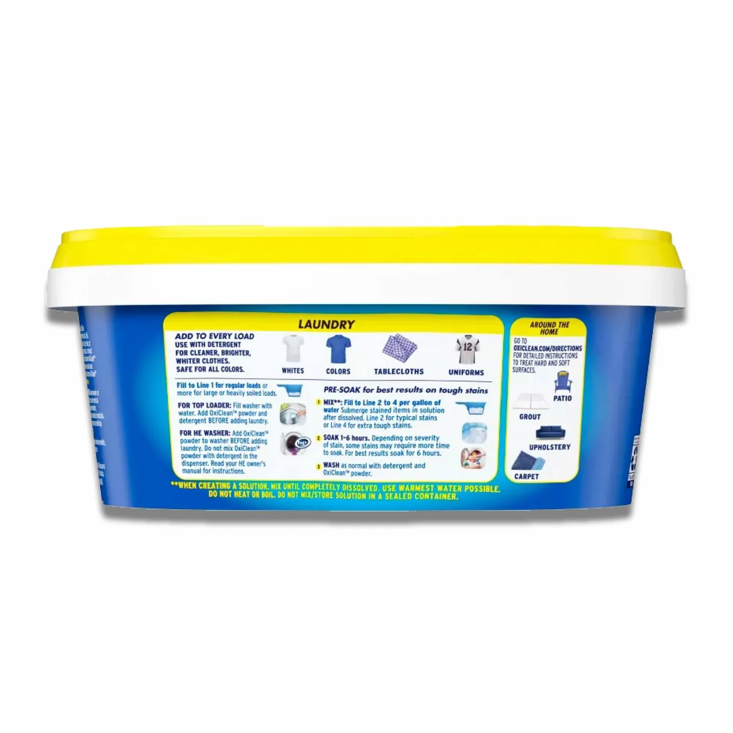 OxiClean - Versatile Stain Remover Powder - 1.77 lb - 4 Pack - Image 3