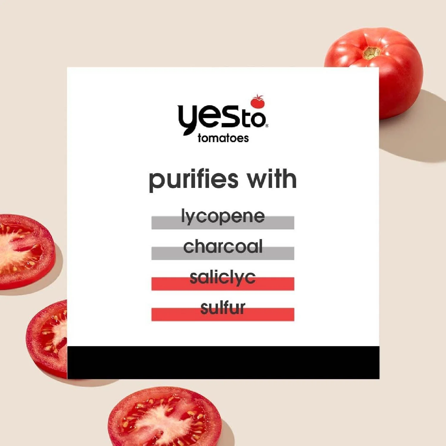 Yes To Tomatoes Detoxifying Charcoal Peel Off Face Mask, 2 Fl Oz - 3 Pack - Image 4